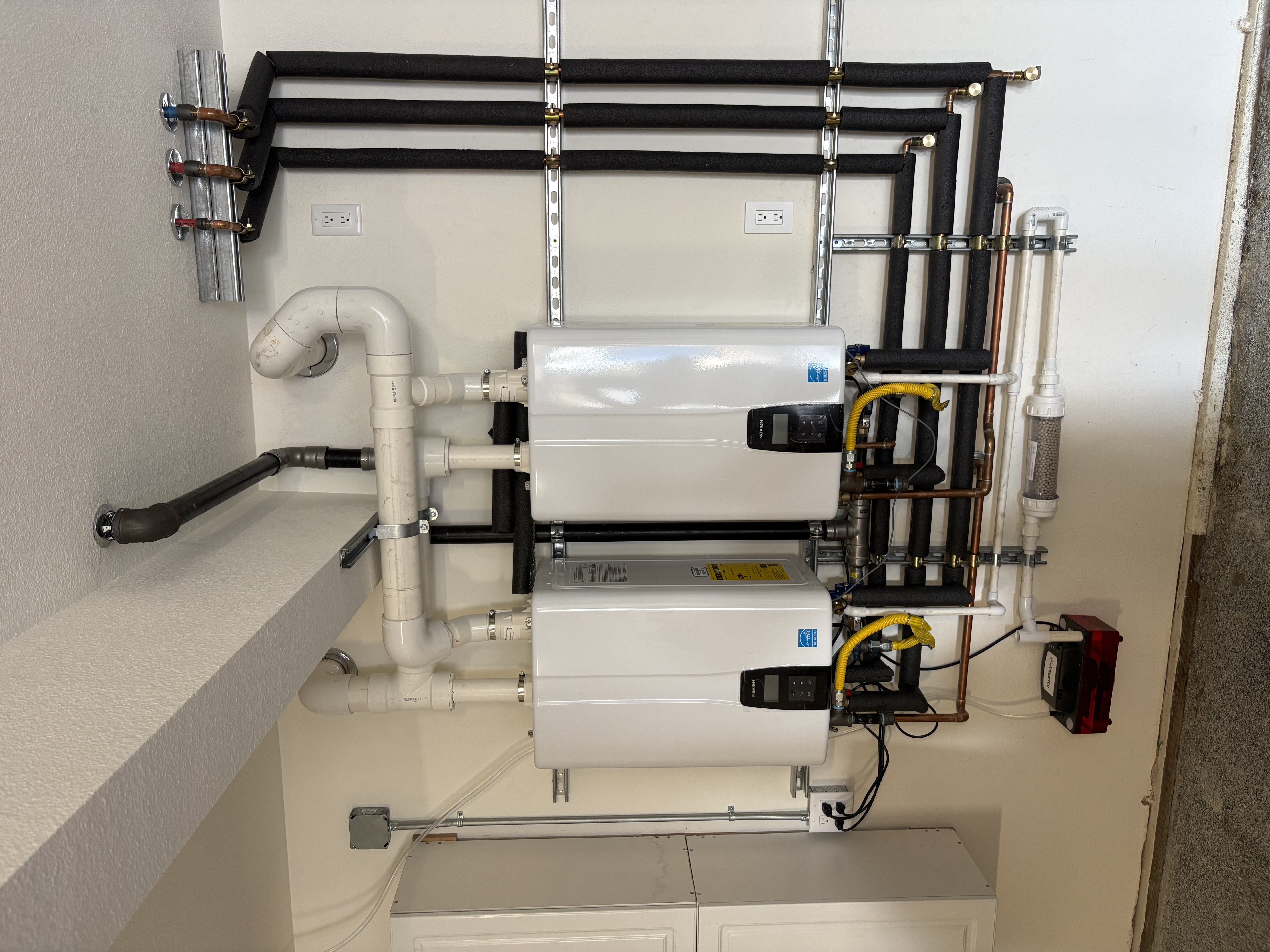 Dual tankless system